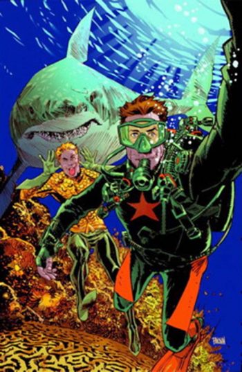 AQUAMAN #34 DCU SELFIE VAR ED
