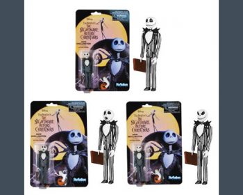 NBX Jack Skellington ReAction 3 3/4-Inch Retro Action Figure