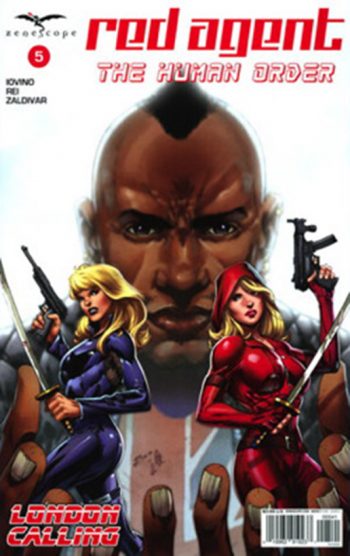 GFT Red Agent Human Order #5 Cover D