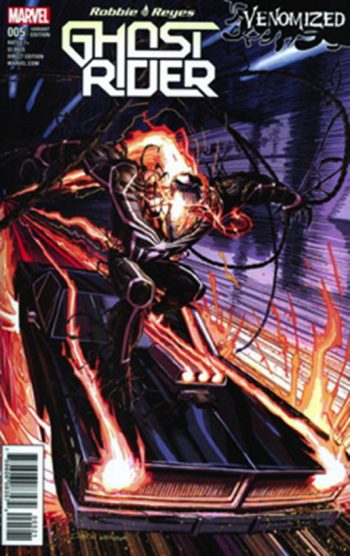 GHOST RIDER #5 WEAVER VENOMIZED VAR