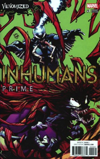INHUMANS PRIME #1 STEGMAN VENOMIZED VAR
