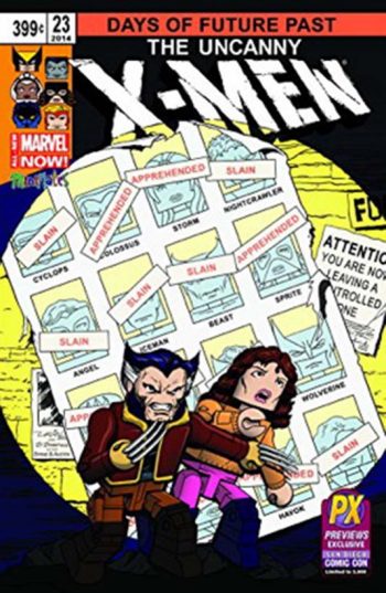 SDCC 2014 Previews Excl DoFP Uncanny X-men #23 Variant