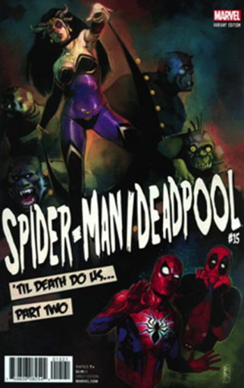 SPIDER-MAN DEADPOOL #15 REIS POSTER VAR