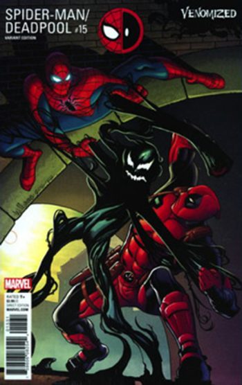 SPIDER-MAN DEADPOOL #15 WILLIAMS VENOMIZED VAR