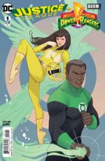 JL POWER RANGERS #1 (OF 6) GREEN LANTERN YELLOW