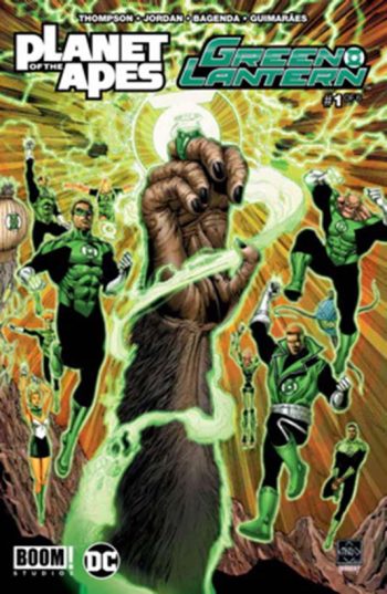 PLANET OF THE APES GREEN LANTERN #1 MAIN CVR