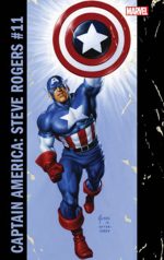 CAPTAIN AMERICA STEVE ROGERS #11 JUSKO CORNER BOX VAR