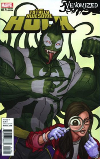 TOTALLY AWESOME HULK #17 CHOI VENOMIZED VAR