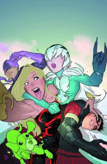 TEEN TITANS #2 DCU SELFIE VAR ED