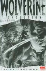 WOLVERINE EVOLUTION BLACK WHITE PREM HARDCOVER