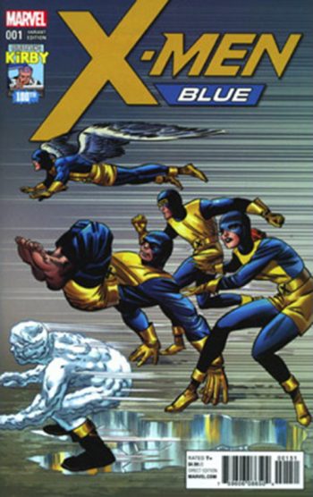 X-MEN BLUE #1 KIRBY 100TH VAR