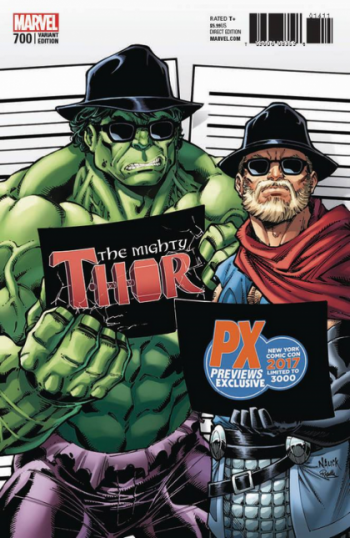 The Mighty Thor, Vol. 2- #700L NEW YORK COMIC-CON 2017 VARIANT