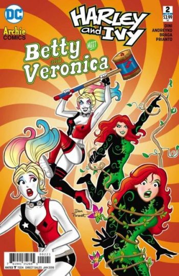 Harley and Ivy Meet Betty and Veronica- #2B