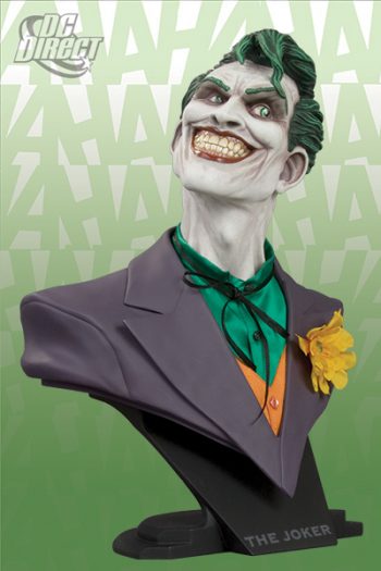 DC DIRECT THE JOKER HALF-SCALE BUST