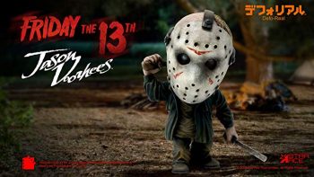 DEFO REAL SERIES SOFT VINYL FRIDAY THE 13TH COLLECTIBLE FIGURE