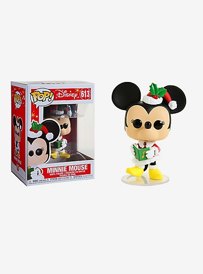 minnie mouse funko pop christmas