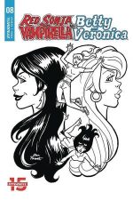 Red Sonja and Vampirella Meet Betty and Veronica Variant- #8F