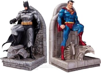 DC Collectibles Superman & Batman Bookends