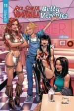 Red Sonja and Vampirella Meet Betty and Veronica Variant- #11C
