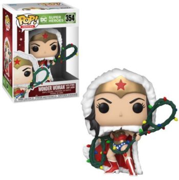 FUNKO POP DC SUPER HEROES WONDER WOMAN WITH STRING LIGHT LASSO VINYL FIGURE