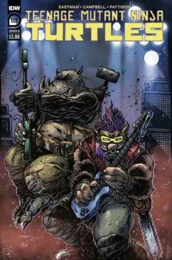 Teenage Mutant Ninja Turtles, Vol. 5 Variant- #115B