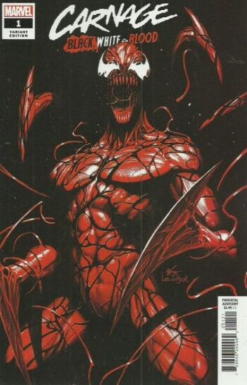 Carnage: Black, White & Blood Variant- #1B