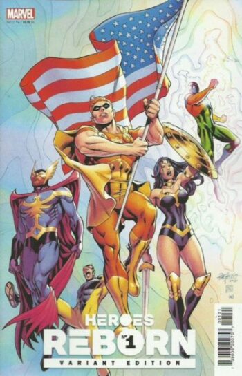 Heroes Reborn, Vol. 1 Variant- #1B