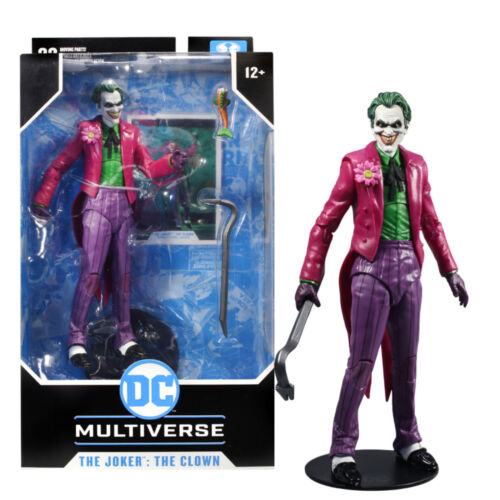 MCFARLANE DC MULTIVERSE BATMAN THREE JOKERS THE JOKER THE CLOWN ACTION ...