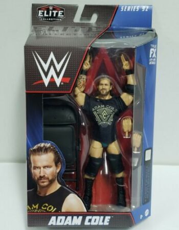 MATTEL WWE COLLECTION ADAM COLE ELITE COLLECTION ACTION FIGURE (BOX (ONLY) DAMAGED)