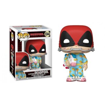 FUNKO POP MARVEL DEADPOOL SLEEPOVER DEADPOOL VINYL BOBBLEHEAD FIGURE