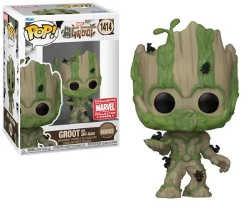 FUNKO POP MARVEL WE ARE GROOT MARVEL COLLECTOR CORPS EXCLUSIVE GROOT AS ANT-MAN BOBBLEHEAD