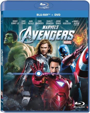 Marvel's Avengers Blu-Ray + Blu-Ray 3D 2-disc combo pack