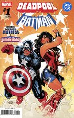Marvel DC Deadpool Batman #1 (One Shot) Cover H Variant Terry Dodson Captain America & Wonder Woman Cover